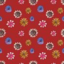 Pattern floral . Desenho e Ilustração botânica projeto de Áli Silva de Araujo - 02.12.2020