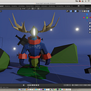Mi Proyecto del curso: Modelado de personajes low poly para videojuegos  Ein Projekt aus dem Bereich 3D, Traditionelle Illustration und Videospiele von lapegue - 01.12.2020