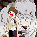 Mononoke Hime (1997) Ein Projekt aus dem Bereich Traditionelle Illustration und Pixel Art von Daniel Avila - 01.12.2020