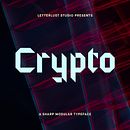 Crypto Typeface . % Rana Elgohary tarafından hazırlanan Grafik Tasarım, Tipografi, Ve Tipografi Tasarımı projesi - 12.02.2020