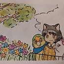 Mi Proyecto Final: Ilustración en acuarela con influencia japonesa. Un proyecto de Ilustración tradicional y Pintura a la acuarela de killjoysammy_v - 02.12.2020