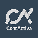 Mi Proyecto del curso: Contactiva - Empresa de asesoría contable y financiera . Un proyecto de Br, ing e Identidad, Creatividad y Dirección de arte de Dario Silva Quecan - 02.12.2020