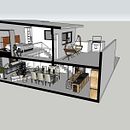 Estudio Layout (Proyecto personal) . % Alejandro Novoa Valle tarafından hazırlanan İç Mimarlık projesi - 10.20.2020