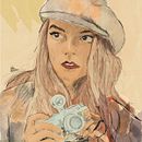 My project in Illustrated Portraits with Procreate course. Projekt z dziedziny Projektowanie graficzne użytkownika Pax Menombra - 03.12.2020