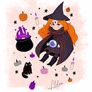 Halloween Collection - Surface Design. Un projet de Création de motifs de Aileen Velis - 03.12.2020