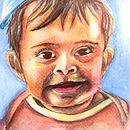 My Daughter water-colour portrait as my final project. Un proyecto de Pintura a la acuarela de varun_kalkal - 07.12.2020
