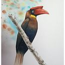 My project in Artistic Watercolor Techniques for Illustrating Birds course. Een project van 3D-animatie van Ternel Telesforo - 10.12.2020