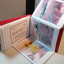 Objects of hard-edged desire: Japanese binding. Een project van  Boekbinding y Aquarelschilderen van Mike Tremblay - 05.12.2020