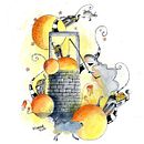 My project in Illustrated Stories: From Idea to Paper course . % Nicole Hagenhoff tarafından hazırlanan Çocuk İllüstras, onu, Geleneksel illüstras, on, Sulubo, Ve a Resim projesi - 12.05.2020