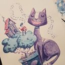 My project in Illustrated Stories: From Idea to Paper course Ein Projekt aus dem Bereich Traditionelle Illustration von calinhaha - 06.12.2020