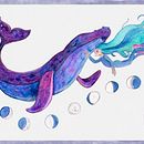 My final project. :). Ilustração tradicional, e Pintura em aquarela projeto de Mari Bertolin - 06.12.2020