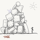 Totem drawing . Een project van  Tekening van Simon - 06.12.2020