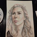 My project in Artistic Portrait with Watercolors course. Un progetto di Pittura ad acquerello di Rotem Reiner - 07.12.2020