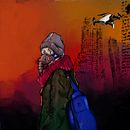 Mi Proyecto del curso: Técnicas y estilos de ilustración con Procreate. Projekt z dziedziny R, sunek c i frow użytkownika Cesar Mendez - 09.12.2020