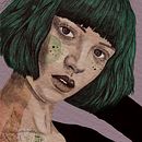 Retrato ilustrado con Procreate. Een project van Traditionele illustratie van Merce Majo - 08.12.2020