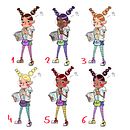 Meu projeto do curso: Design de personagens para animação com Photoshop . % Thais Libório tarafından hazırlanan Karakter Tasarımı projesi - 12.08.2020