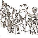 Isometric pirate bar . Desen de moshahr112 - 12.09.2020