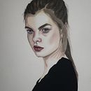 My project in Watercolor Portrait from a Photo course. Un projet de Aquarelle de carolina_c - 09.12.2020