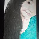 Primer retrato. Portrait Drawing project by Christian Ortiz Santis - 12.10.2020