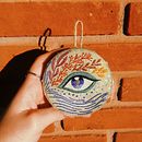 Bordados autorais — ig @mayramazzolani Ein Projekt aus dem Bereich H, werk, Stickerei, Traditionelle Illustration, Aquarellmalerei, Weben und Botanische Illustration von Mayra Mazzolani de Morais - 10.12.2020