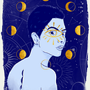 Meu projeto do curso: Procreate: técnicas de ilustração criativa . % Luci Caroline Silva tarafından hazırlanan Dijital İllüstras, Ve on projesi - 12.11.2020