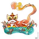 Mi Proyecto del curso: Técnicas de acuarela para ilustraciones de ensueño. Un progetto di Illustrazione tradizionale, Illustrazione infantile e Pittura ad acquerello di Maria - 13.12.2020