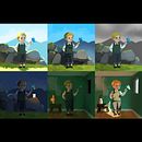 My project in Lighting Principles for Digital Painting course . Ilustrație digitală de Brigitte Theanita - 12.11.2020