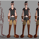 My project in Character Creation for Animation: Shapes, Color, and Expression course. Un proyecto de Diseño de personajes de Alex Wright - 11.12.2020