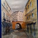 Mi Proyecto del curso: Representación arquitectónica en acuarela Ein Projekt aus dem Bereich Architektonische Illustration von fipineiroarq - 14.12.2020