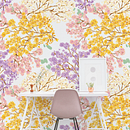 Guayacán - Nébula. Un proyecto de Diseño, Diseño de interiores, Ilustración tradicional, Ilustración botánica y Pattern Design de Ana Blooms - 12.12.2020