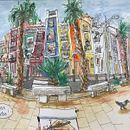 My project in Urban Sketching: Express Your World in a New Perspective course. Un proyecto de Creatividad de Ann S Pihlgren - 13.12.2020
