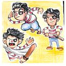 Projeto Final: Tirinha para o Aniversário da Avó. Comic project by Vitor Rebello - 12.15.2020