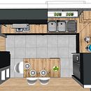 Proyecto Cocina. Un proyecto de Decoración de interiores de Yanine Galvez Solis - 22.11.2020