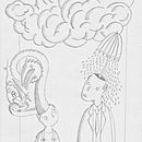 Ilustración artística: dibuja tu imaginario - La lluvia siempre està en tu mente. Drawing, Pencil Drawing, Traditional illustration, and Children's Illustration project by Giovanni Blini - 12.16.2020