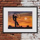 Picture of layers Cactus-Cowboy. Pintura, e Papercraft projeto de Olesya Plusheroid - 04.04.2020