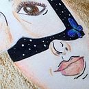 Minhas meninas. Un proyecto de Creatividad, Dibujo a lápiz, Dibujo artístico e Ilustración tradicional de Daniela Marte - 17.12.2020