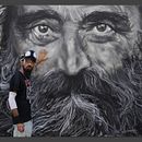 Parte del proyecto @luchaporloimposible (Málaga). Un proyecto de Arte urbano, Ilustración tradicional, Bellas Artes y Pintura de Juan María Rivero - 20.12.2020