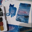 Meu projeto do curso: Técnicas modernas de aquarela. Un projet de  de Ligia Hz - 22.12.2020