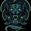 Cougar X Snakes Ein Projekt aus dem Bereich Digitale Illustration und Traditionelle Illustration von Daniele Caruso - 22.12.2020