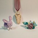 My project in Creating Jewelry with Polymer Clay course. Projekt z dziedziny Rzeźba użytkownika cecukemon - 28.12.2020