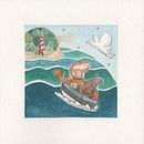 Mi Proyecto del curso: Técnicas de acuarela para ilustraciones de ensueño. Projekt z dziedziny Trad, c, jna ilustracja, Ilustracje dla dzieci i Malowanie akwarelą użytkownika Juan Diego Rodriguez - 22.12.2020