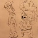 "Los piratas también lloran" . % Patricia Gracia García tarafından hazırlanan Geleneksel illüstras, Ve on projesi - 12.22.2020