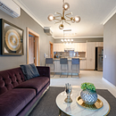 Apartamento Gris/Púrpura . Een project van  Interieurdecoratie van Elimar Candelier - 15.12.2020