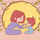 Motherhood. Un projet de Illustration traditionnelle de Rama Samkari - 10.02.2019