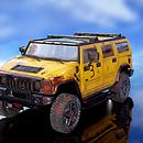Hummer H2 "Celestial". Un progetto di 3D, Progettazione di videogiochi e Modellazione 3D di aingercs - 23.12.2020