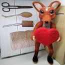 Meu projeto do curso: Feltragem com agulha: criação de personagens com lã e agulha. Artesanato, e Design de brinquedos projeto de Roseli Maria - 17.08.2020