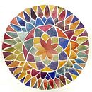 Sample works: watercolor mandalas and flowers. Botanical Illustration, and Pattern Design project by Agnes Therese Abesamis - 12.24.2020
