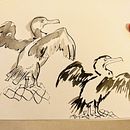 My updated project in Illustrating Nature: A Creative Exploration course. Traditional illustration project by opdebeeck_anja - 12.24.2020
