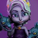 Ursula. Un proyecto de 3D y Modelado 3D de Sara C. Rodríguez - 24.12.2020
