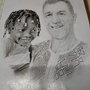Mi Proyecto del curso: Retrato realista con lápiz de grafito. Een project van  Tekening van Federico Emmanuel Musco - 24.12.2020